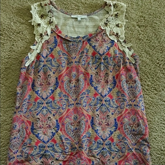 Miss Me Tops - Miss Me Small Tank Top